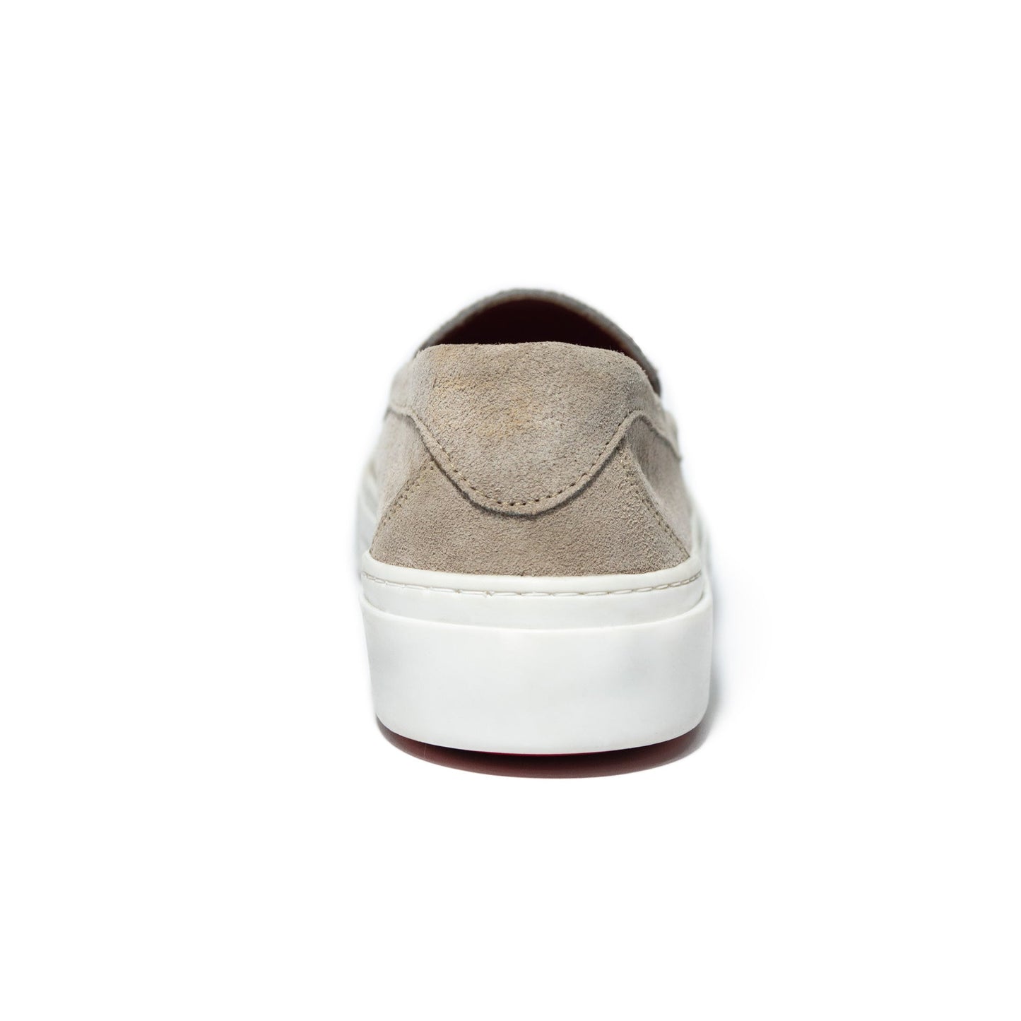 TENIS BERLÍN CUERO GAMUZA TAUPE - ENVÍO GRATIS