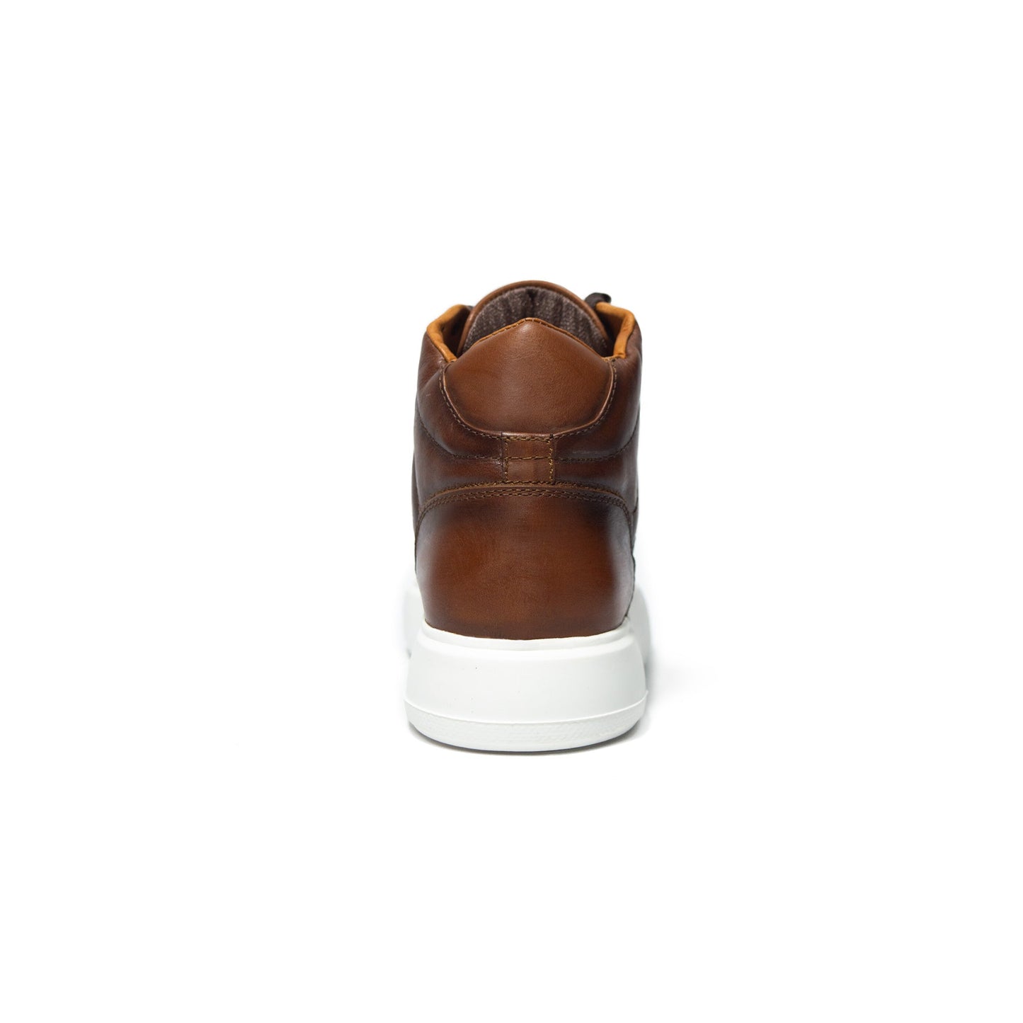 TENIS BOTA CUERO CAFÉ - ENVÍO GRATIS