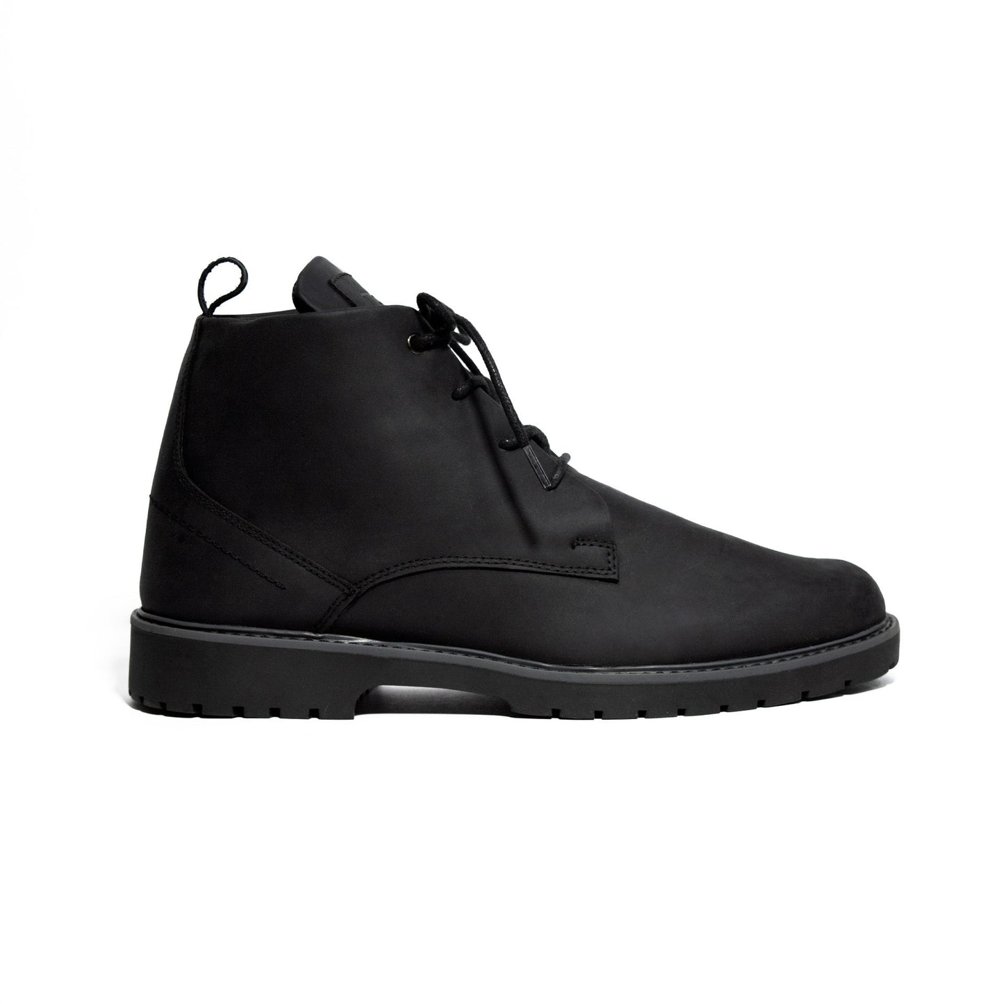 BOTINES NEGROS 100% CUERO - ENVIO GRATIS