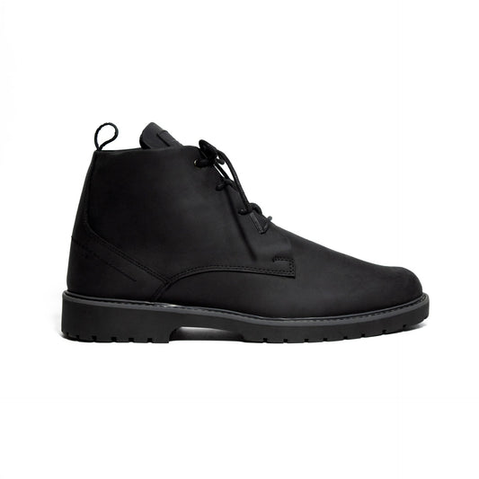 BOTINES NEGROS 100% CUERO - ENVIO GRATIS