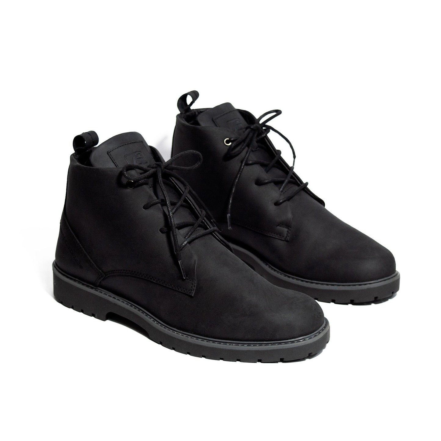 BOTINES NEGROS 100% CUERO - ENVIO GRATIS