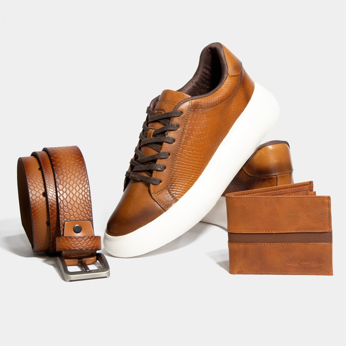 KIT SIGNATURE CABERNET CUERO MIEL - ENVÍO GRATIS