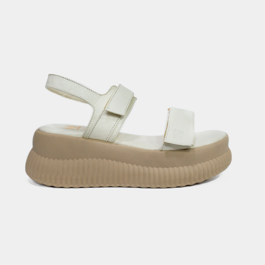 HANNA BEIGE 100% CUERO