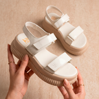 HANNA BEIGE 100% CUERO