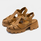 MALVA MIEL 100% CUERO