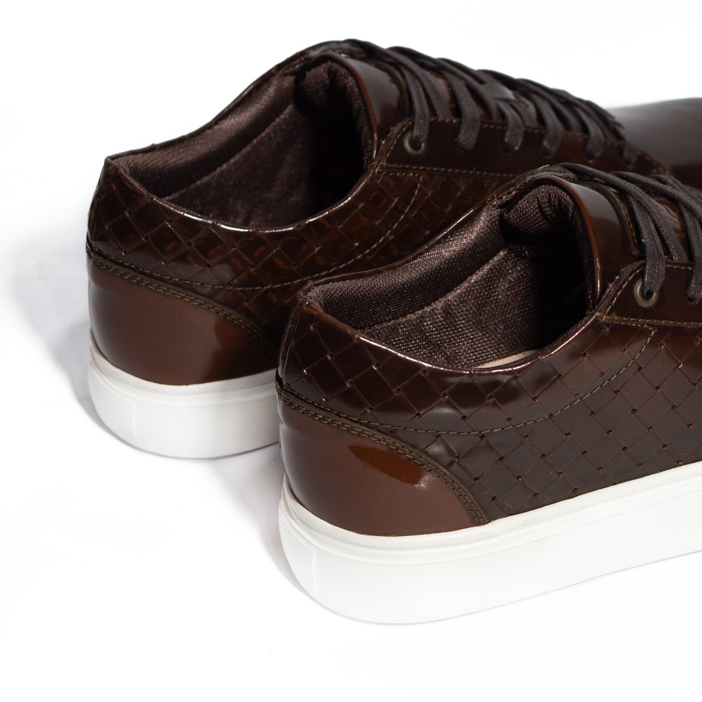 TENIS CUERO CANNES SHAROL CAFÉ - EDICIÓN LIMITADA