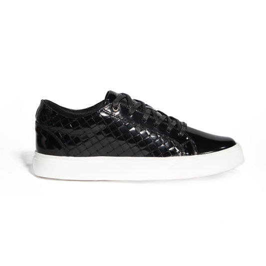 TENIS CUERO CANNES SHAROL NEGRO- EDICIÓN LIMITADA