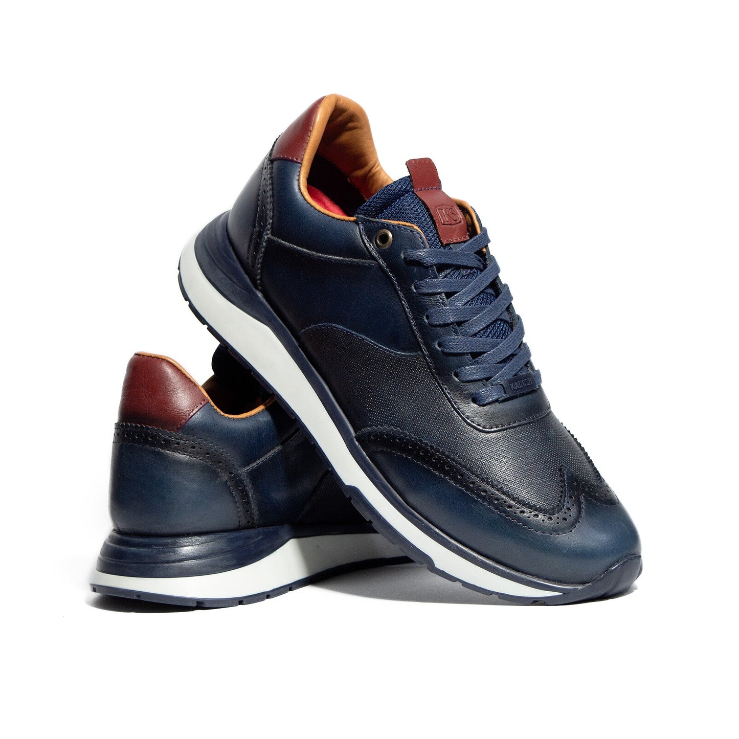 TENIS PORTO CUERO AZUL- ENVÍO GRATIS